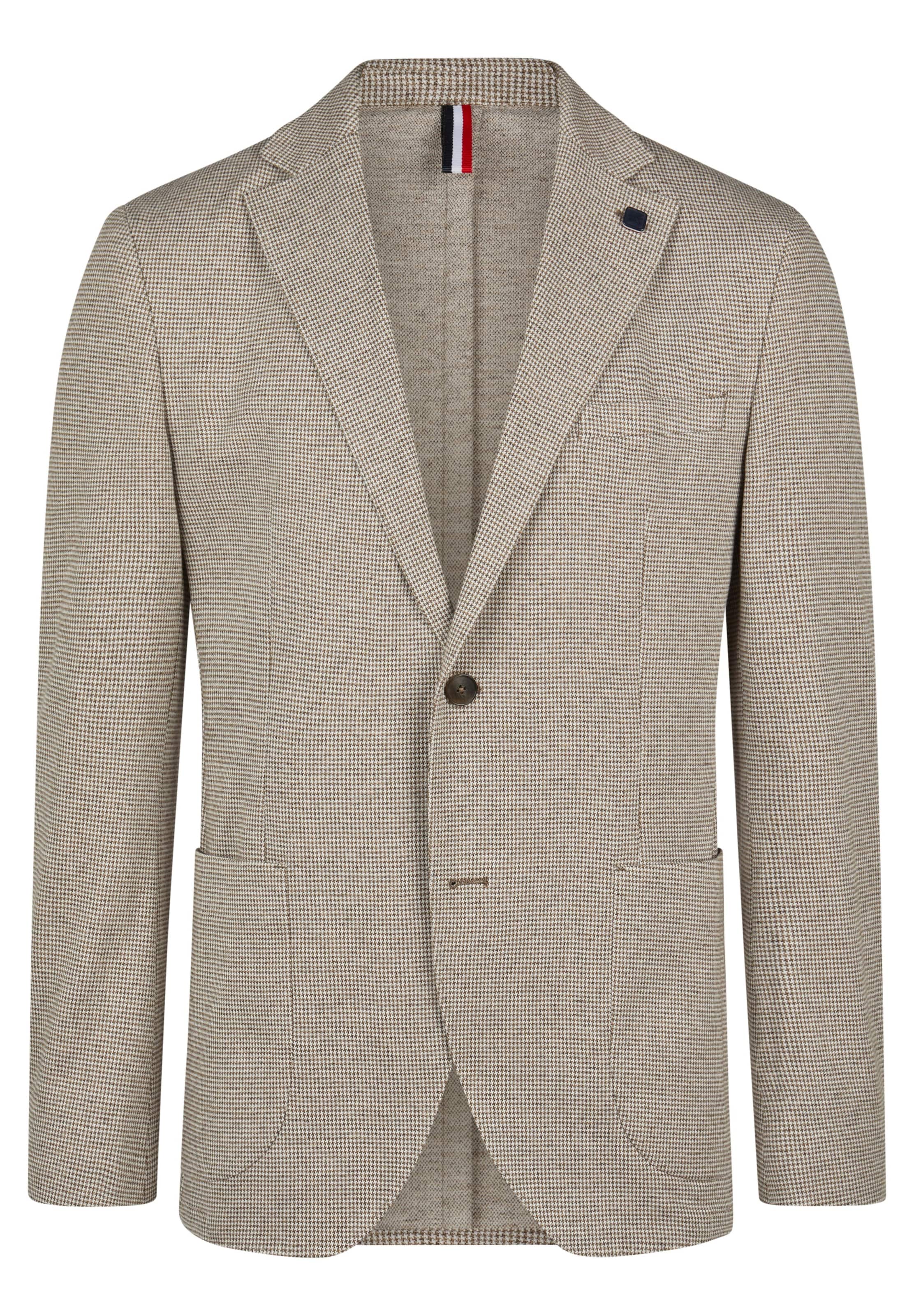 HECHTER PARIS Regular fit Suit Jacket 'MODERN FIT' in Beige: front