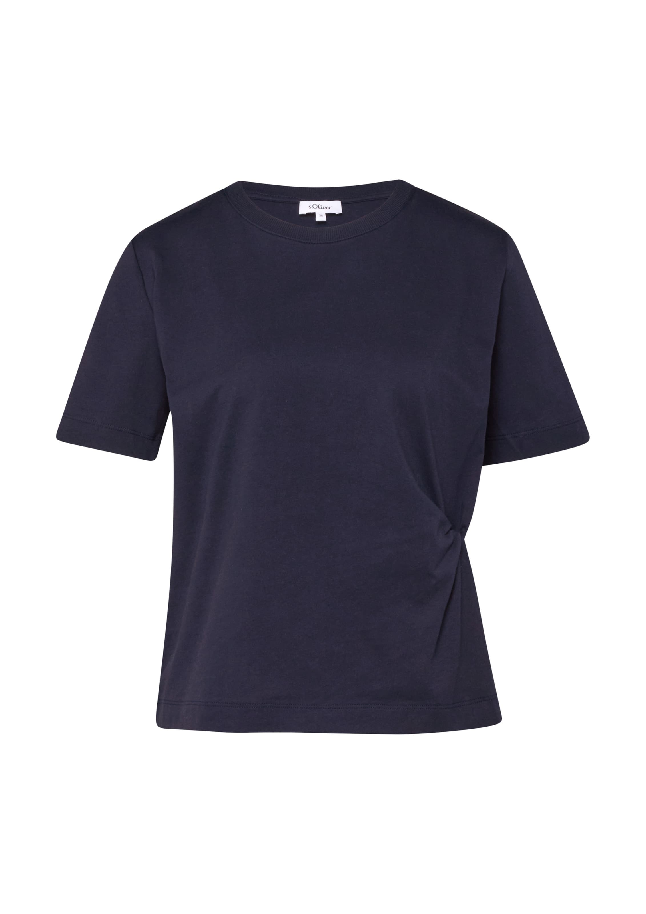 s.Oliver T-shirt en XXS en bleu marine, Vue avec produit
