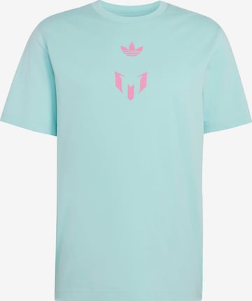 ADIDAS ORIGINALS T-Shirt 'Messi' in Blau: Vorderseite