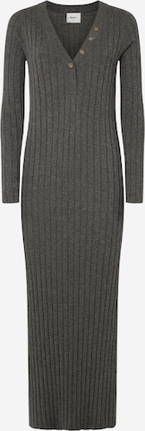 Pepe Jeans Knit dress 'Izabel' in Grey: front