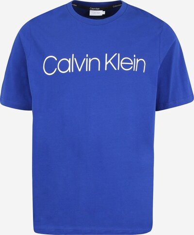Calvin Klein Big & Tall Shirt in de kleur Royal blue/koningsblauw / Wit, Productweergave