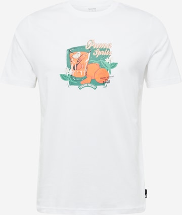 T-Shirt fonctionnel 'Summer of Spritz' PUMA en blanc : devant