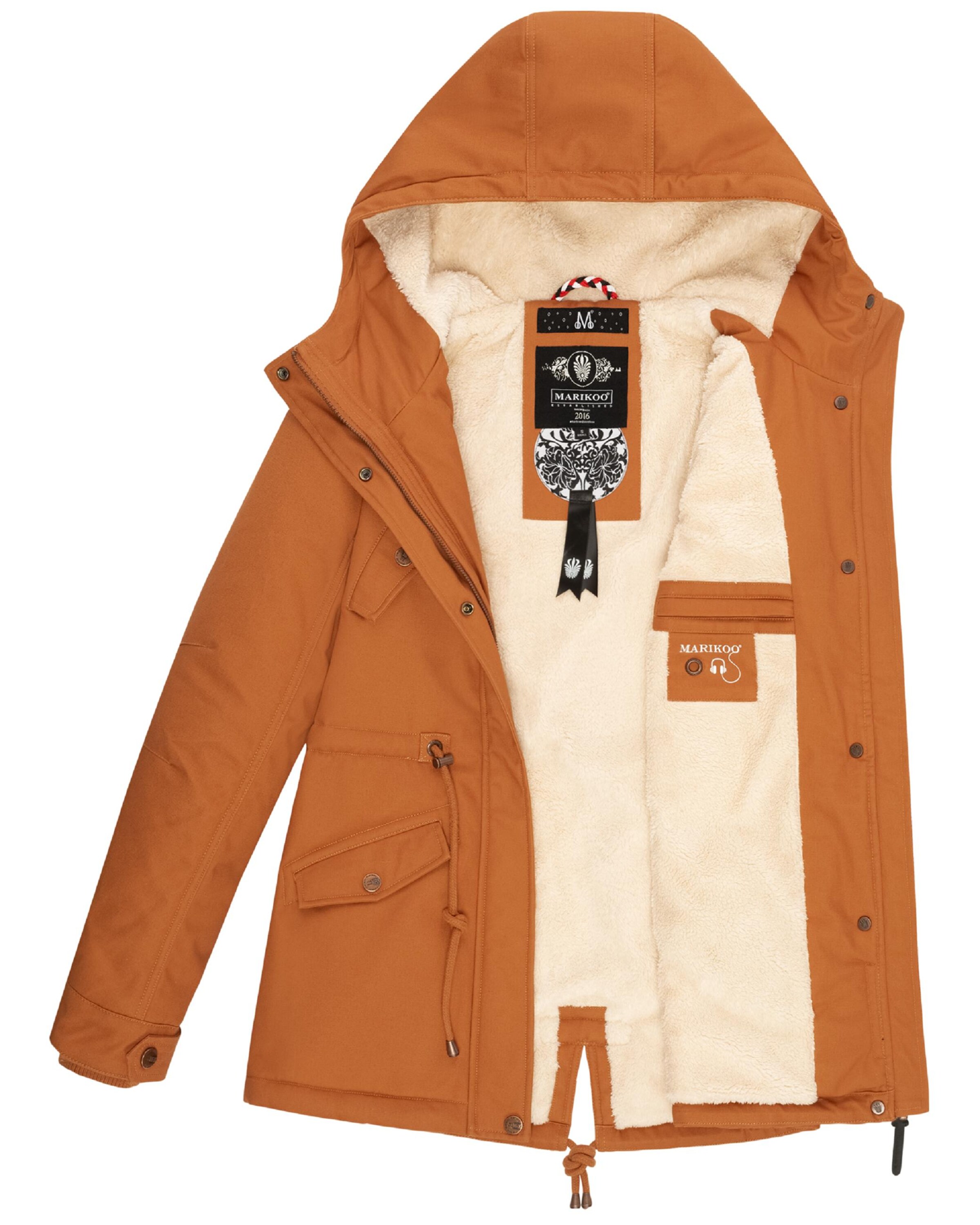 oranžinė MARIKOO Žieminė parka 'Manolya'