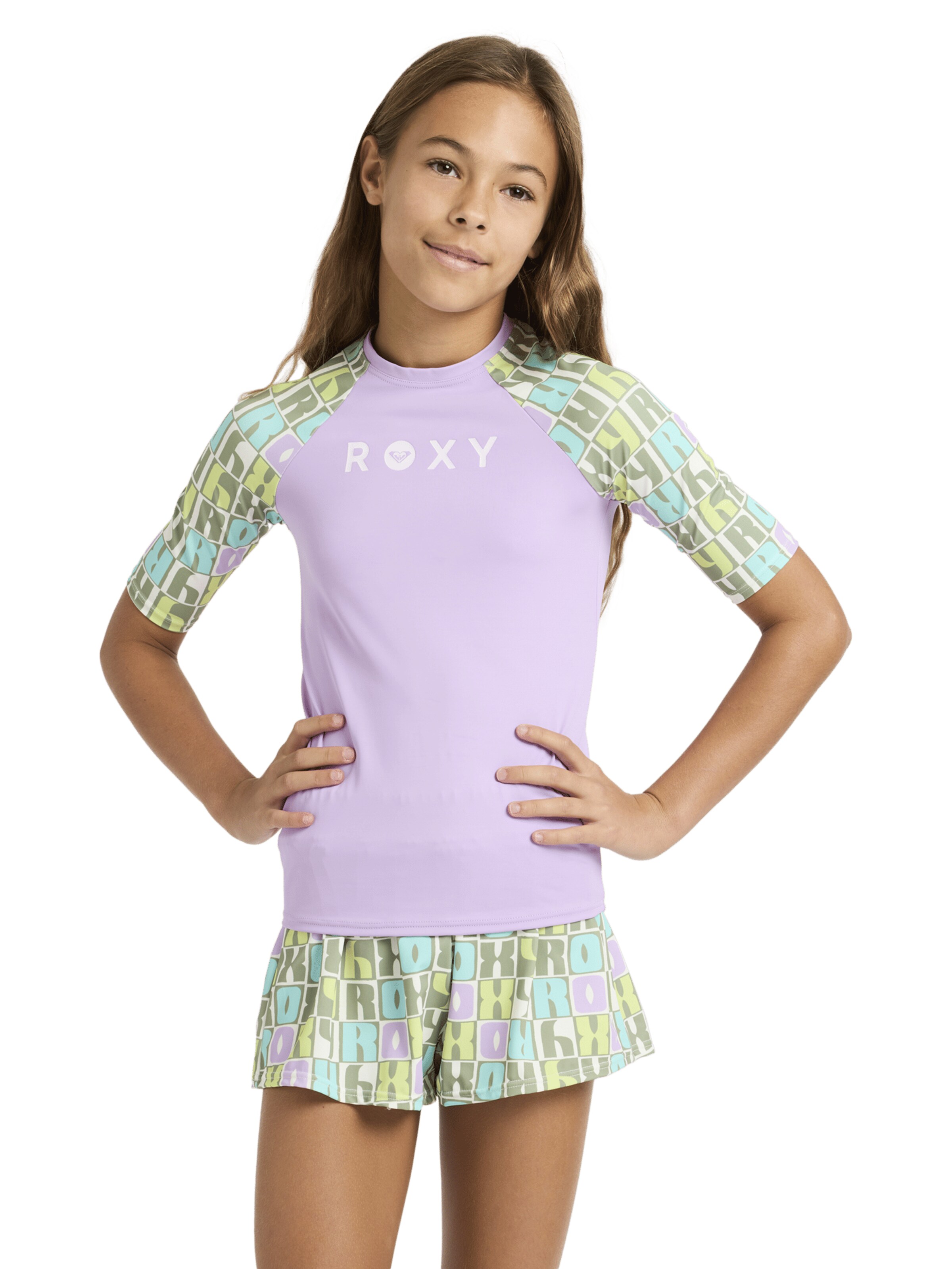 ROXY Performance Shirt 'Active' in Purple: front