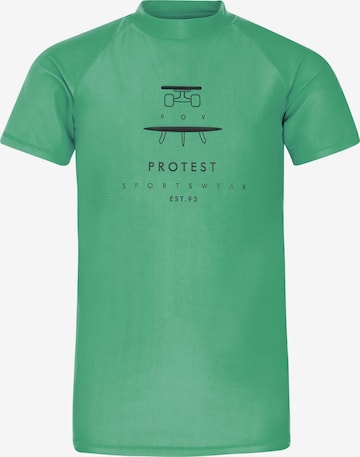 PROTEST Sportbademode 'PRTEric JR' in Grün: Vorderseite