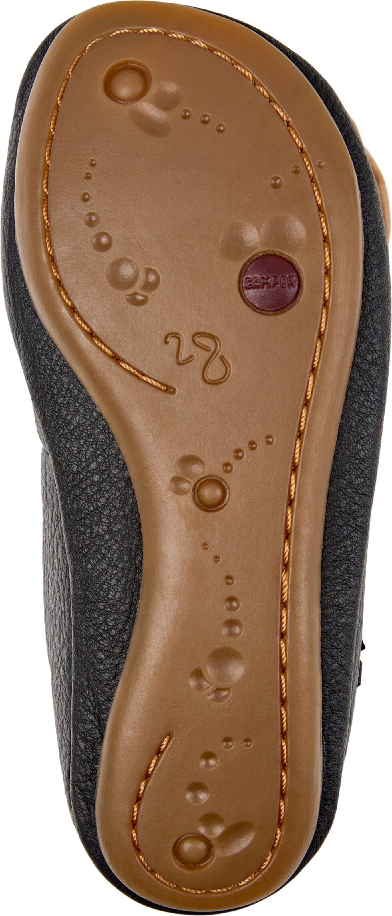 CAMPER Ballerina 'Right Twins' in Black
