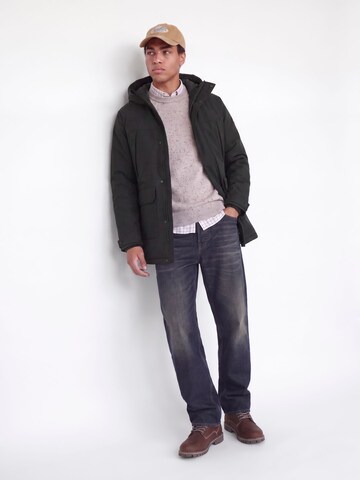 JACK & JONES Overgangsparka i sort
