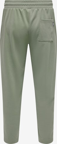 Regular Pantalon 'Oxley' Only & Sons en vert