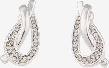 Leslii Earrings in Silver: front