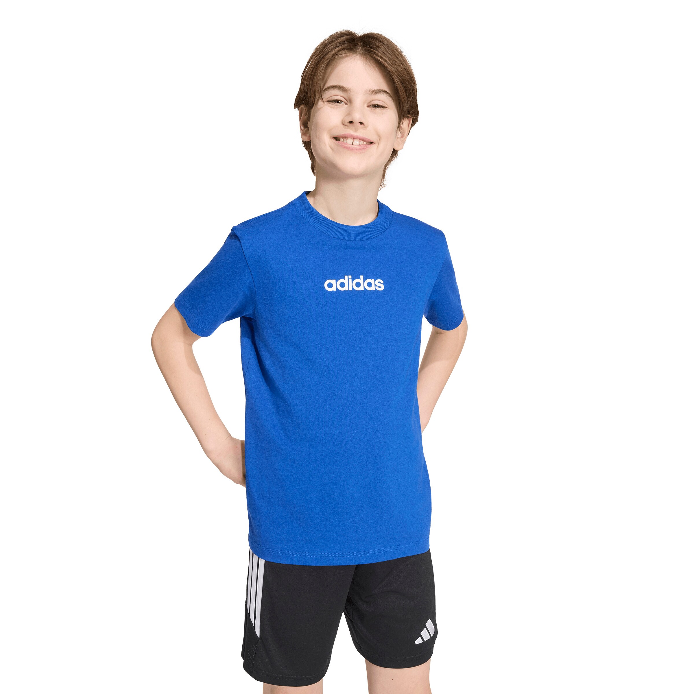 ADIDAS SPORTSWEAR Funktsionaalne särk 'ESSENTIALS', värv sinine: eest vaates
