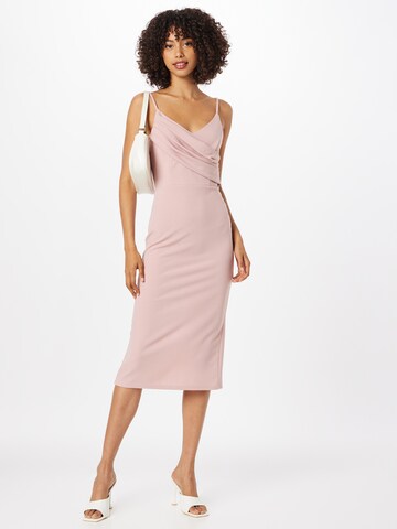 Skirt & Stiletto Cocktail Dress 'MELINDA' in Pink