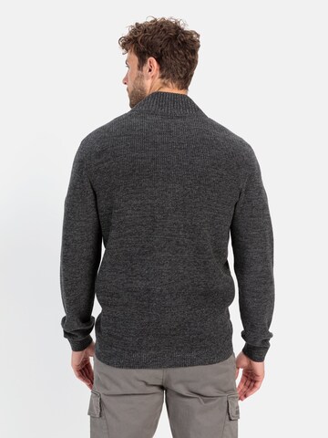 CAMEL ACTIVE Gebreid vest in Zwart