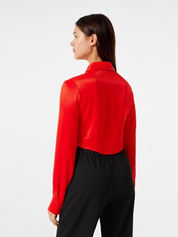 Bershka Blouse in Red