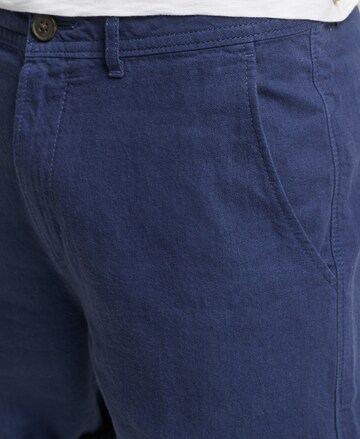 Regular Pantalon Superdry en bleu