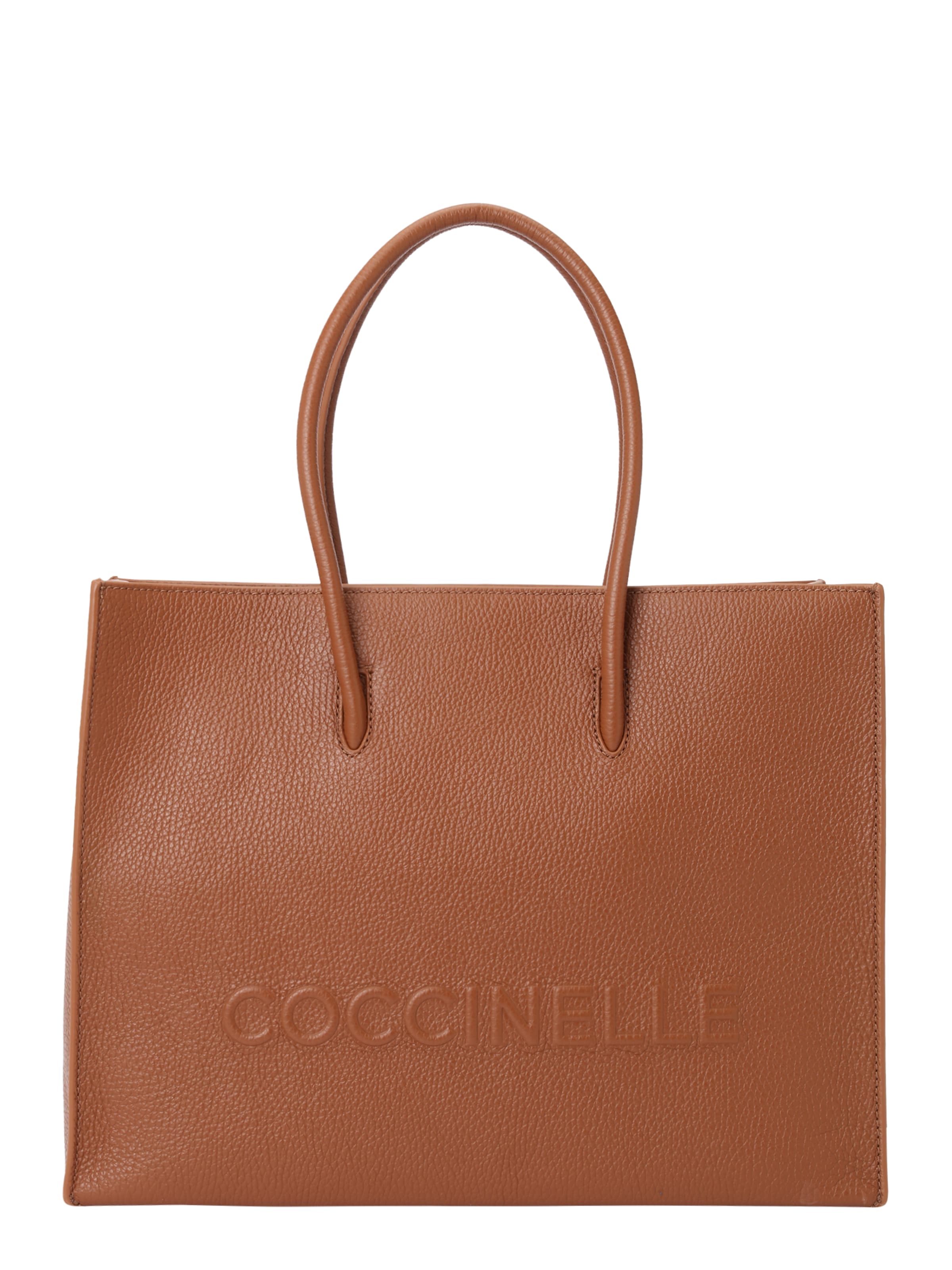 ruda Coccinelle Pirkinių krepšys: priekis