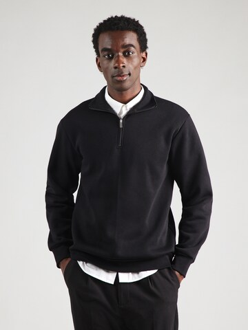 Sweat-shirt 'SLHDAN' SELECTED en noir : devant