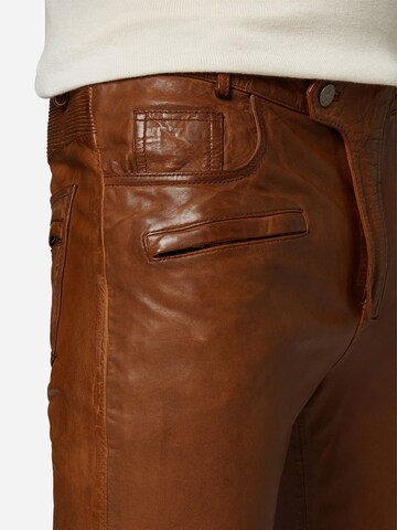 Slimfit Pantaloni 'Franklin' di RICANO in marrone