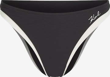 juoda Karl Lagerfeld Bikinio kelnaitės: priekis