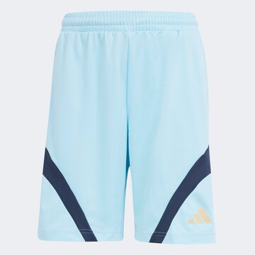 ADIDAS SPORTSWEAR Regular Workout Pants in Blue