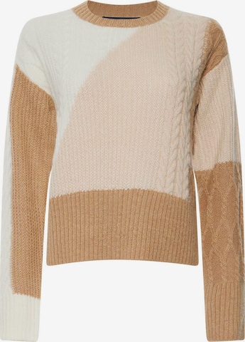 Pull-over 'Madelyn' FRENCH CONNECTION en beige : devant