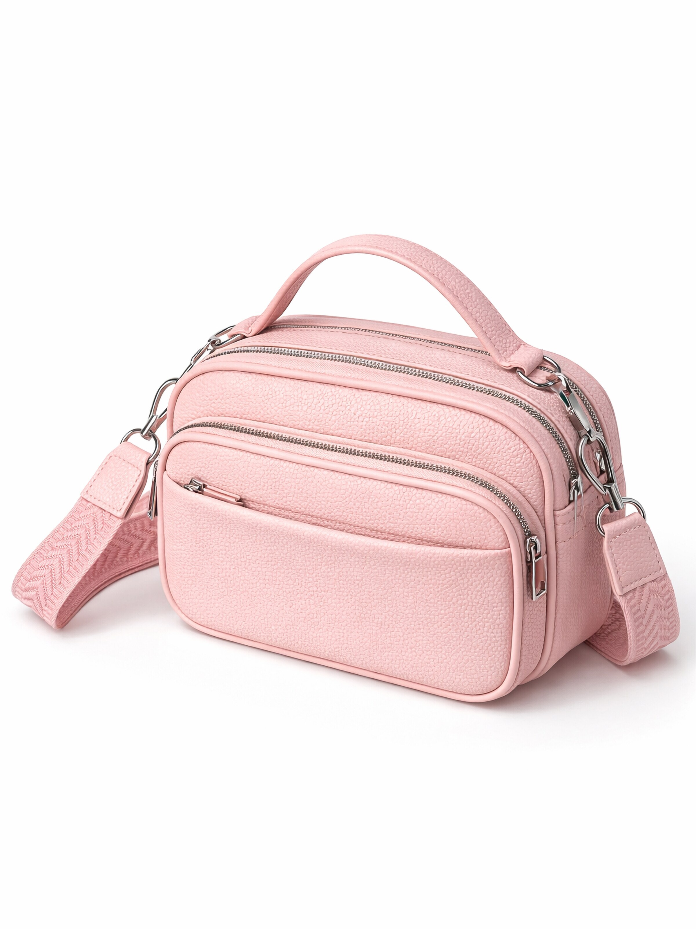 Toni&Friends Crossbody Bag 'Knaller' in Pink: front