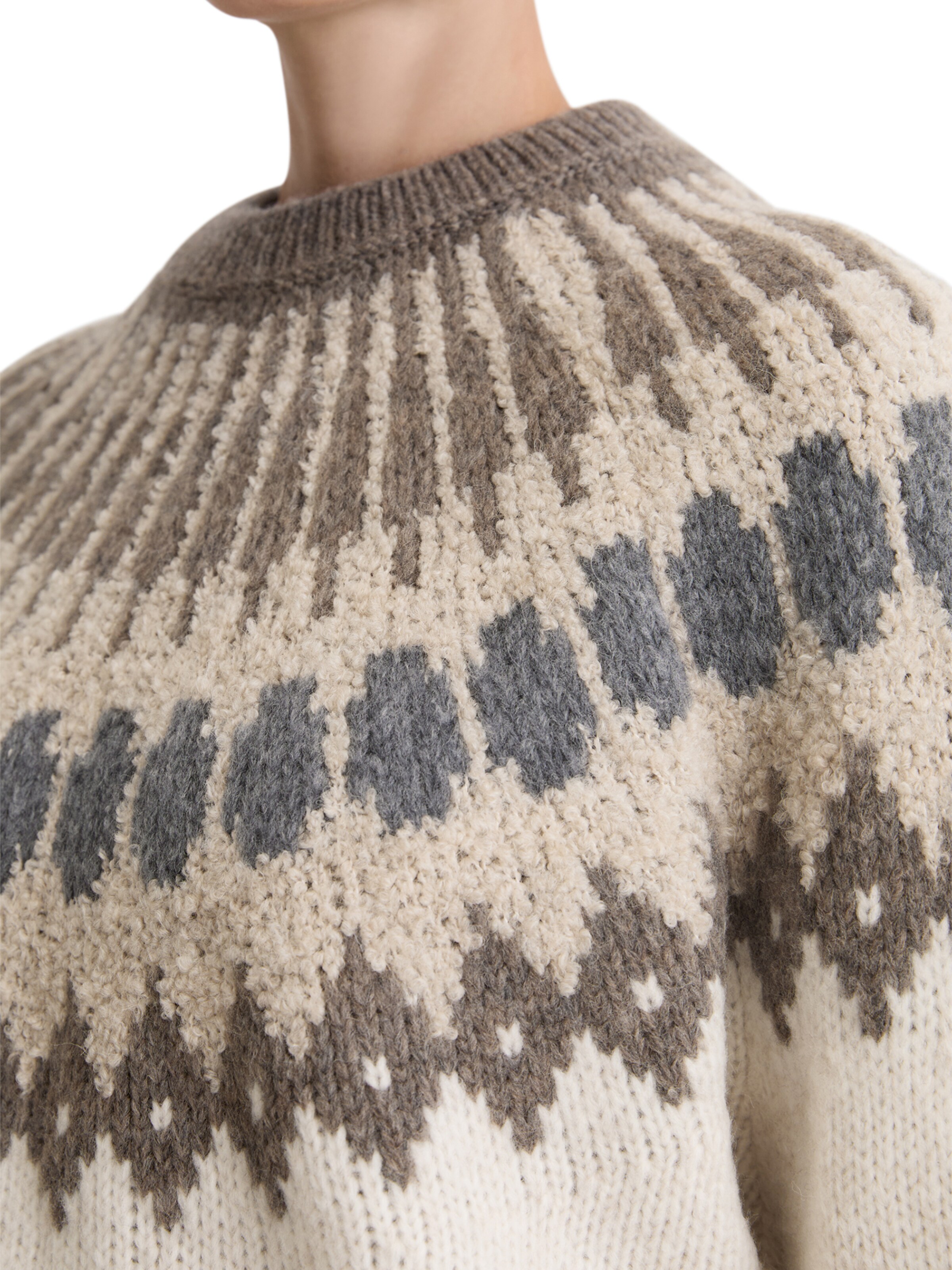 Pull-over Marc O'Polo en beige