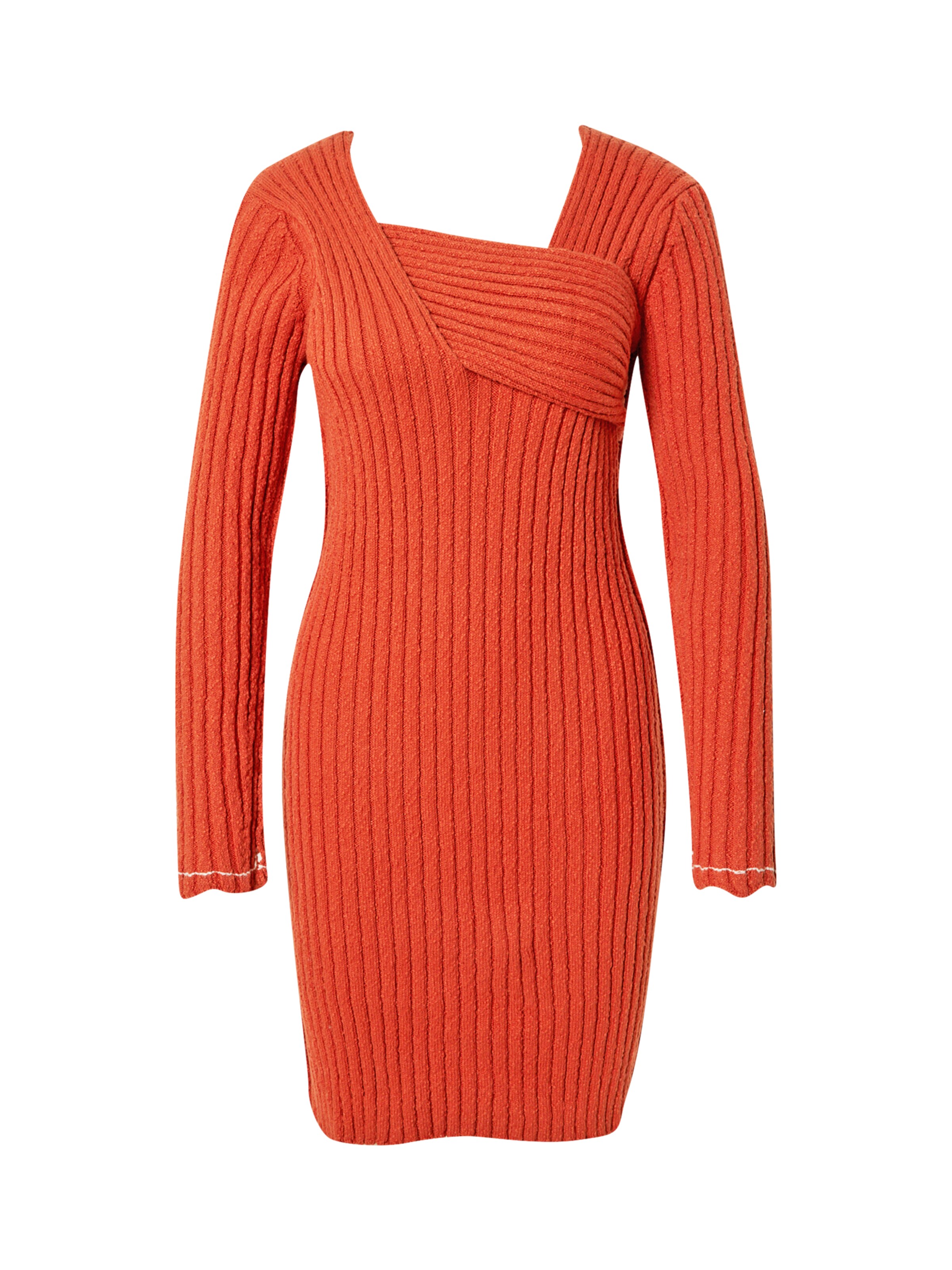 AMY LYNN Pletené šaty 'Leonie' - Hnedá: predná strana