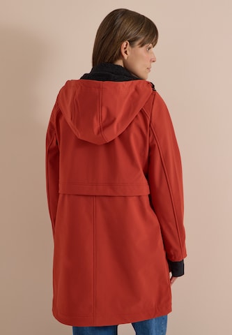 CECIL Between-Seasons Coat in Red