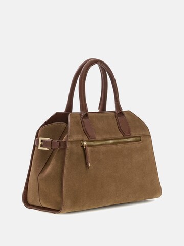 GUESS Handtasche 'Liza' in Braun