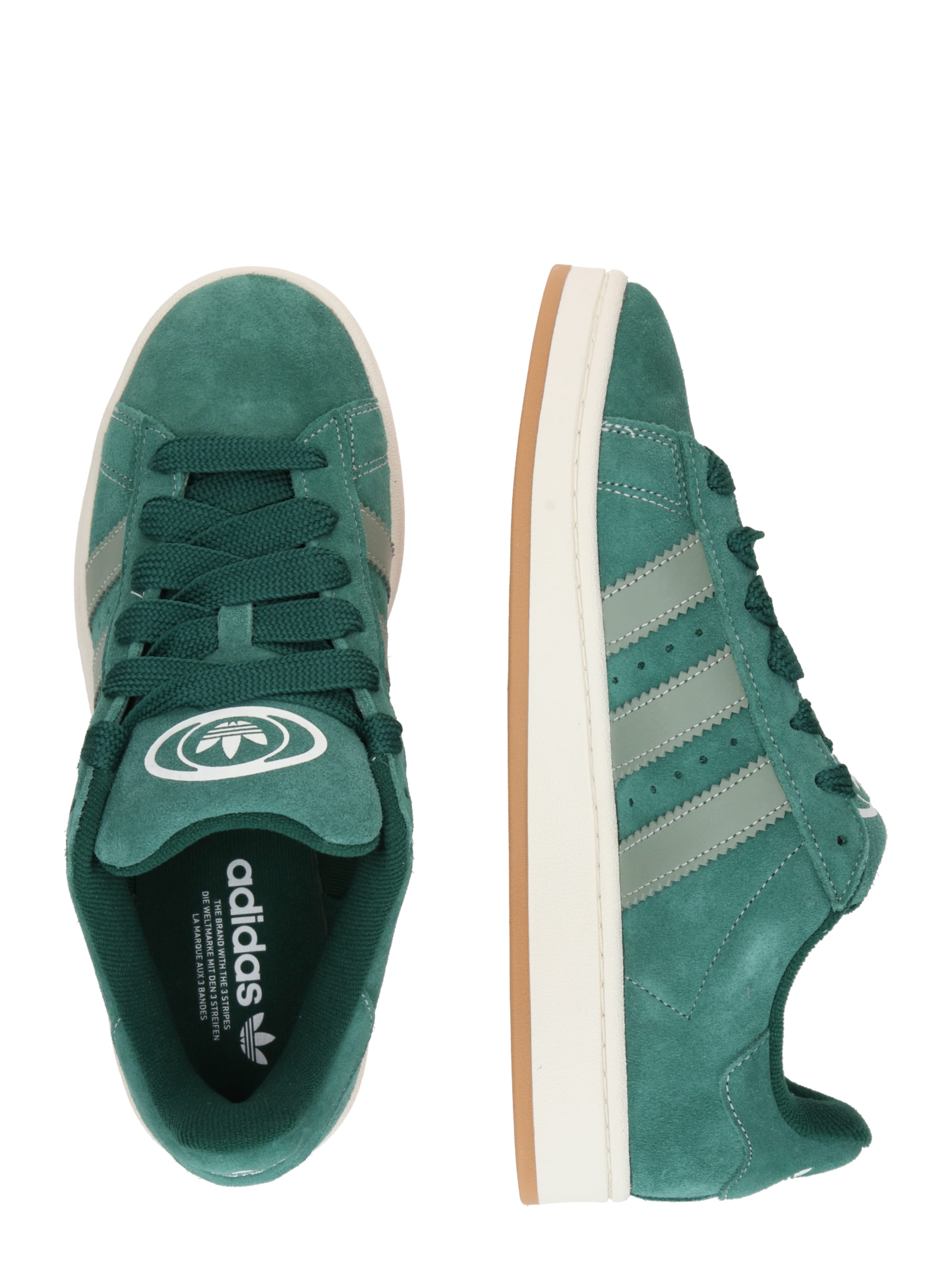Sneaker low 'Campus 00s' de la ADIDAS ORIGINALS pe verde