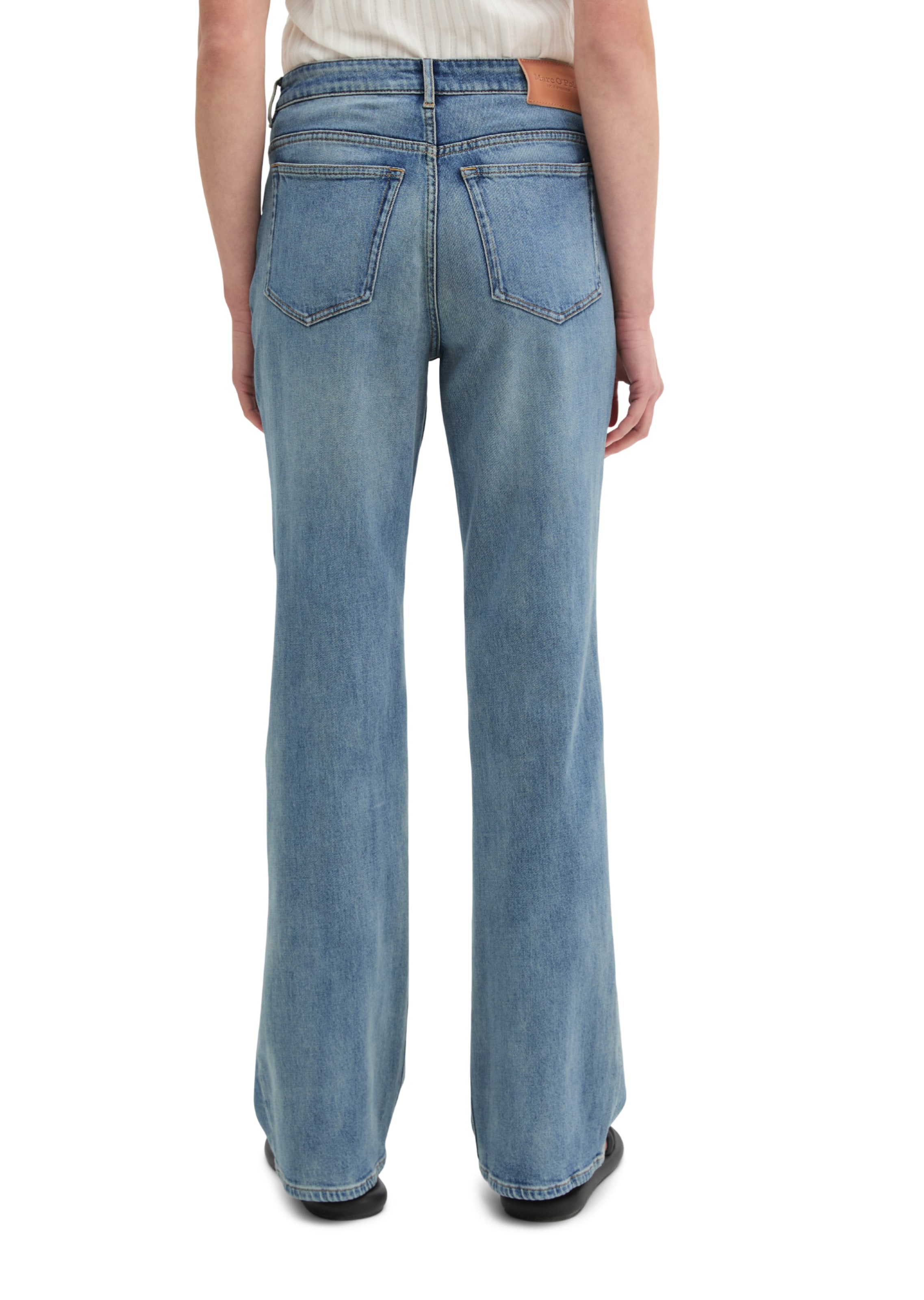 Marc O'Polo Flared Jeans 'Kiruna' in Blau