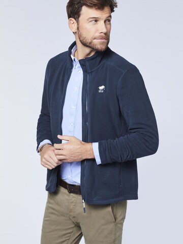 Polo Sylt Fleecejacke in Blau