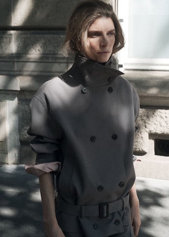 MANGO Between-Season Jacket 'DARIO' in Grey: front