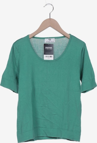 Peter Hahn Pullover L in Grün: Vorderseite