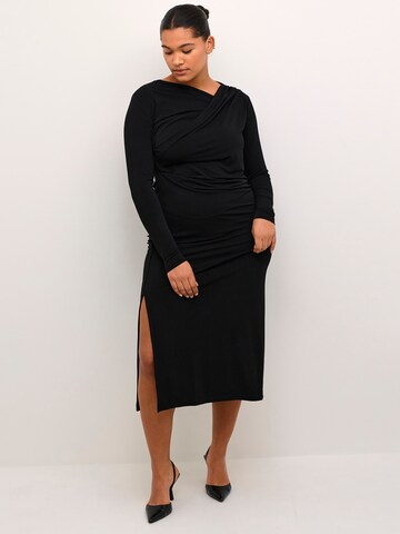 Robe 'KC Aidi' KAFFE CURVE en noir : devant