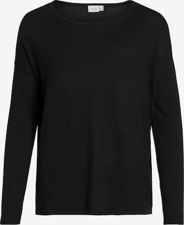 VILA Sweater 'Abella' in Black: front