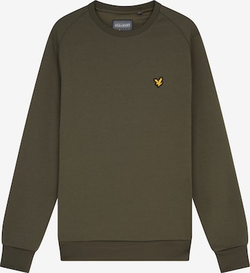 Lyle & Scott Sweatshirt in Green: front