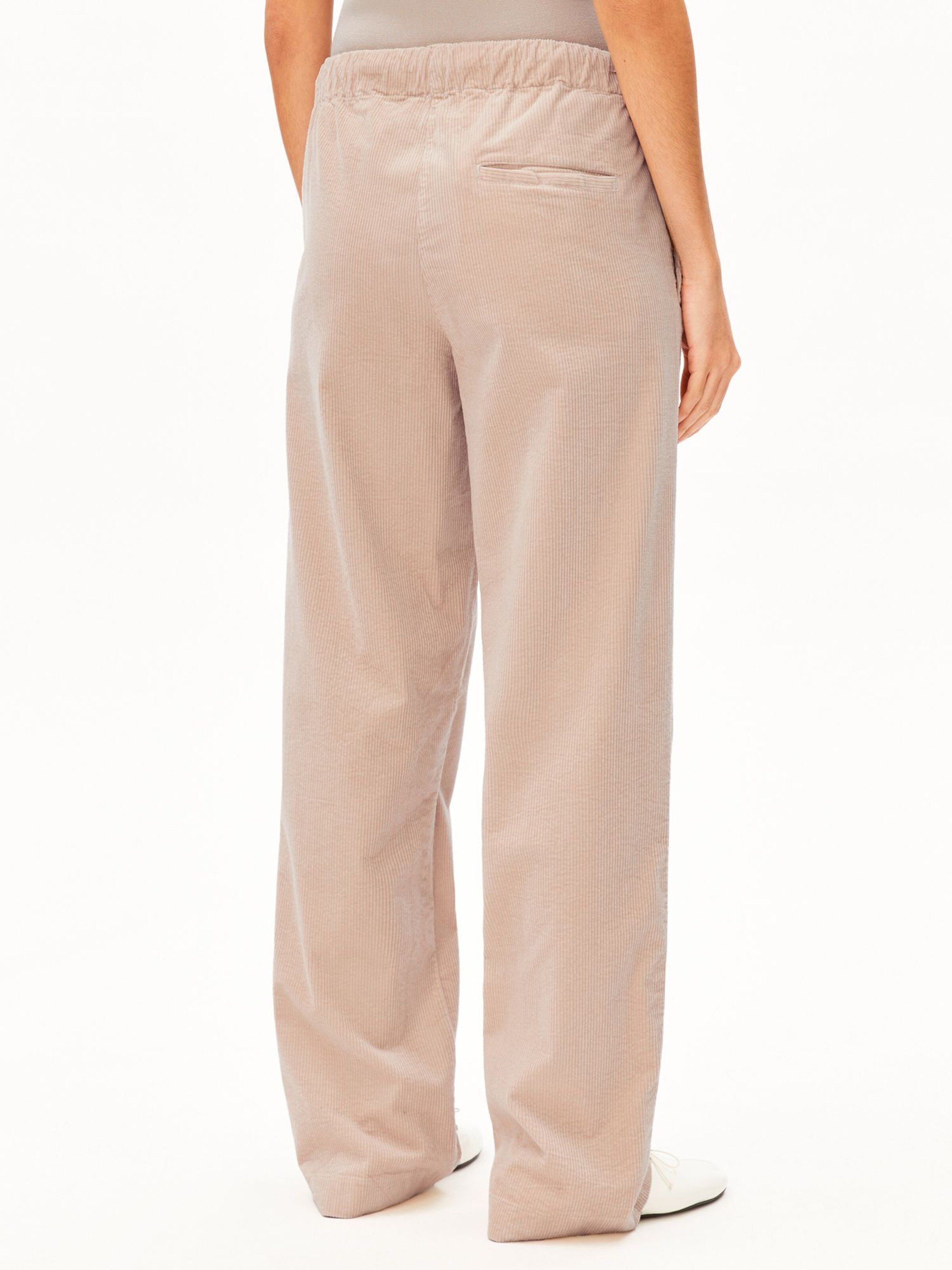 ARMEDANGELS Wide leg Trousers in Beige