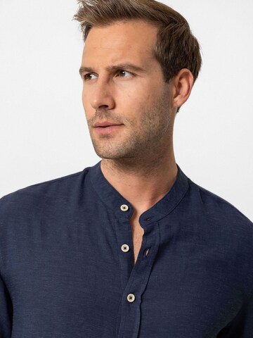 Coupe regular Chemise 'Ambrogia ' Antioch en bleu