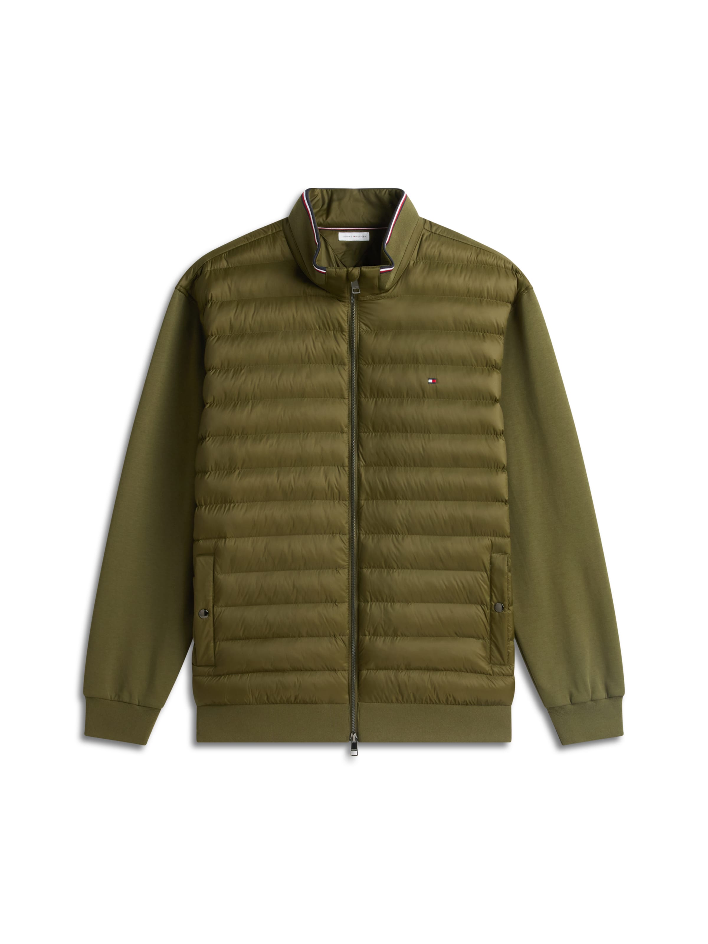 Giacca di mezza stagione di TOMMY HILFIGER in verde: frontale