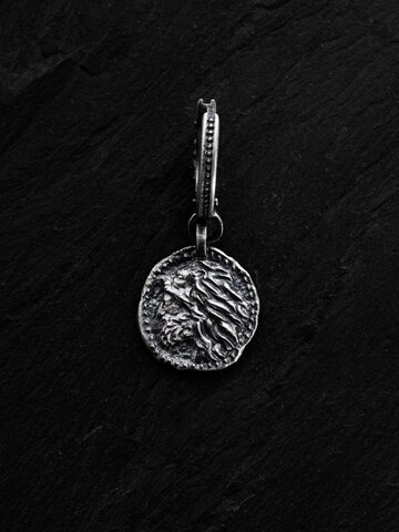 Boucles d'oreilles 'ANTIC NUMMUM. POWER IS LIMITLESS' REYTEL en argent
