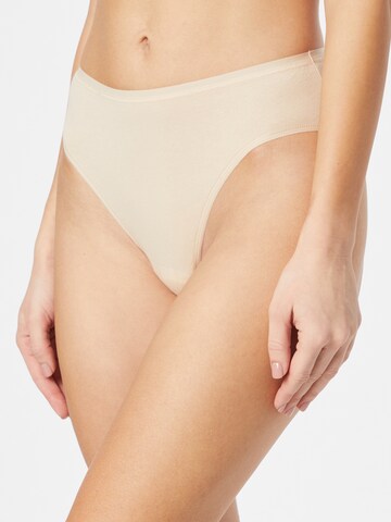 Slip di SCHIESSER in beige: frontale