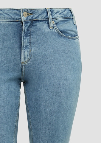 Coupe slim Jean QS en bleu