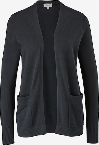 s.Oliver Knit cardigan in Black: front