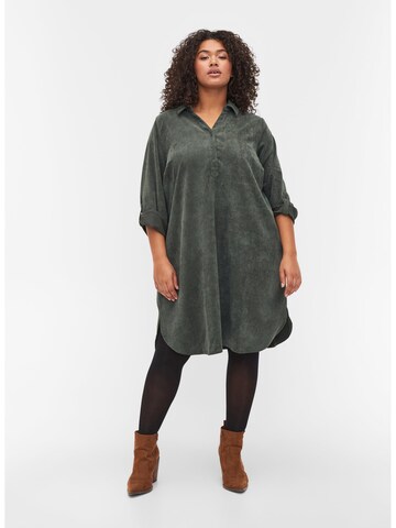 Zizzi Dress 'EELENA' in Green