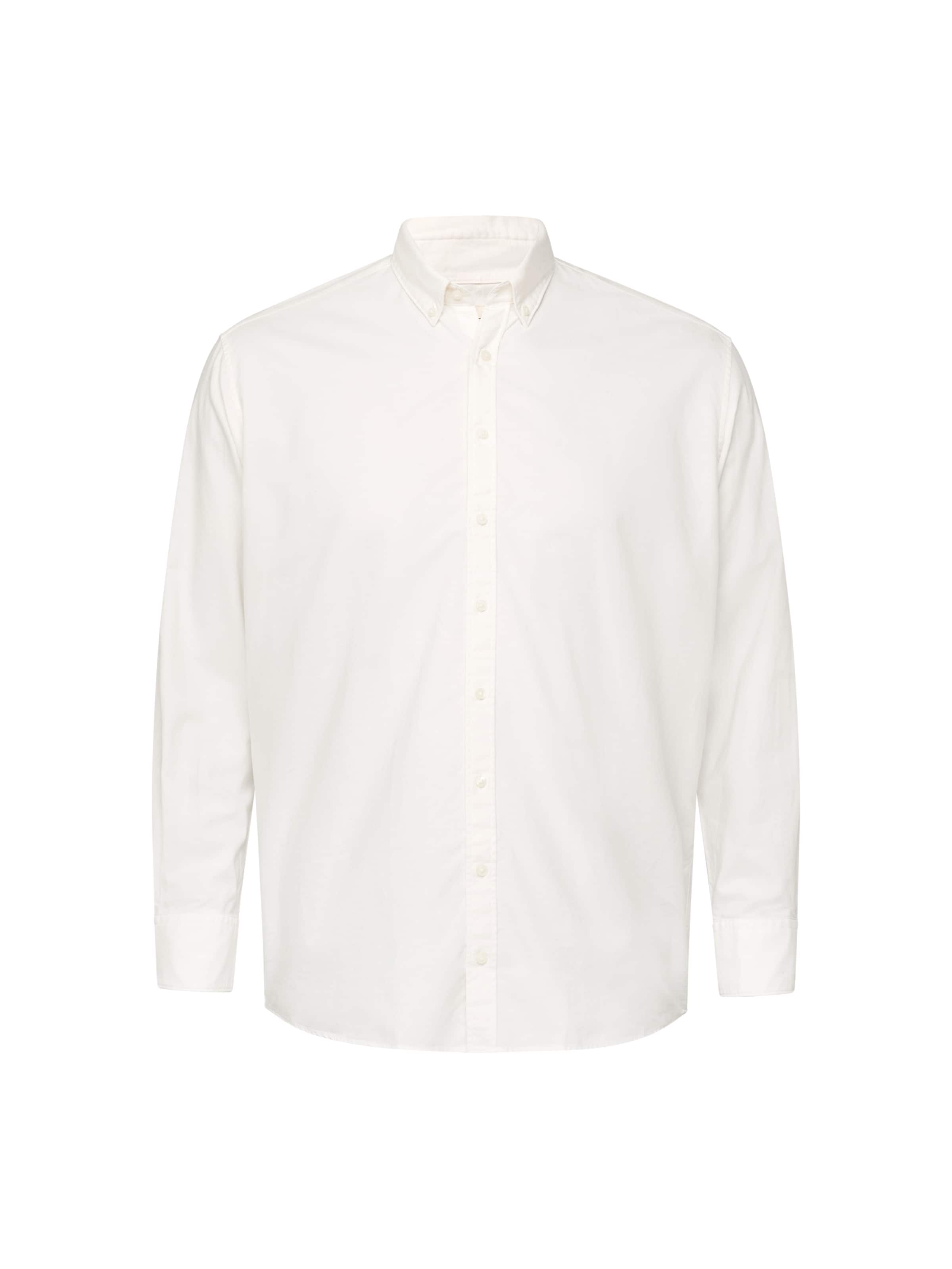 ETERNA Regular fit Button Up Shirt in White: front