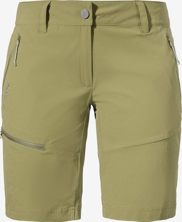 Pantalon outdoor 'Toblach2' Schöffel en vert : devant