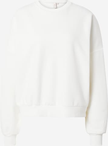 NLY by Nelly Sweatshirt in White: front
