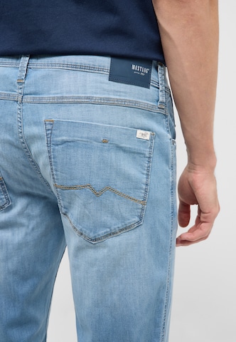 MUSTANG Loosefit Hose 'Tramper' in Blau