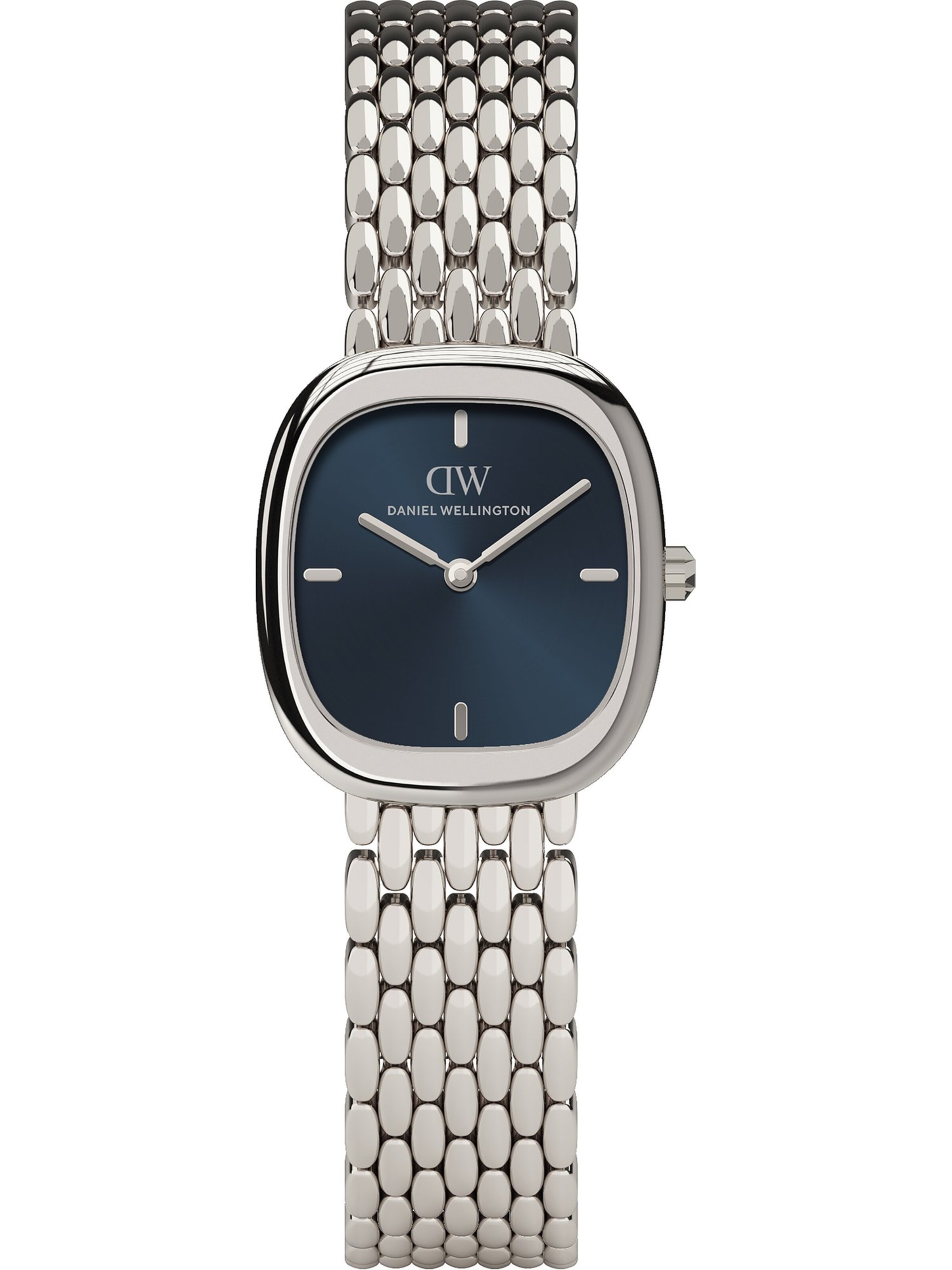 Daniel Wellington Uhr in Silber: Vorderseite